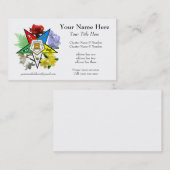 Eastern Star Floral Visitekaartje (Voorkant / Achterkant)