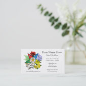 Eastern Star Floral Visitekaartje (Staand voorkant)