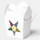 Eastern Star gunstboxen Bedankdoosjes (Geopend)