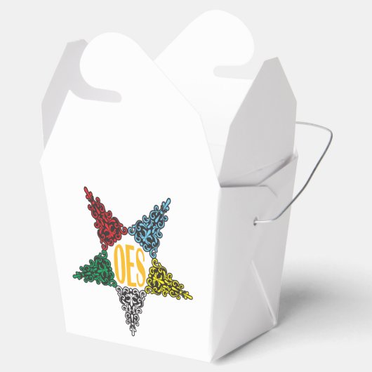 Eastern Star gunstboxen Bedankdoosjes (Geopend)