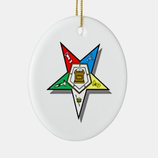 Eastern Star Keramisch Ornament (Rechts)