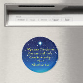 Eastern Star-kerstscripts Gift Magnet (Insitu (Vaatwasser))