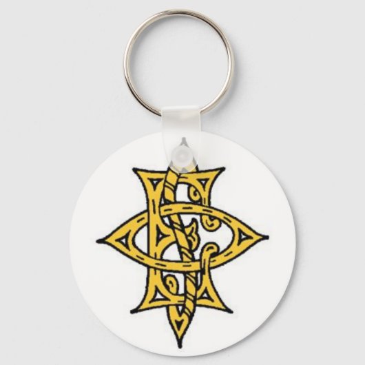 Eastern Star Keyring Sleutelhanger (Voorkant)