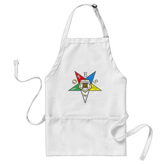 Eastern Star Logo Apron Standaard Schort (Voorkant)