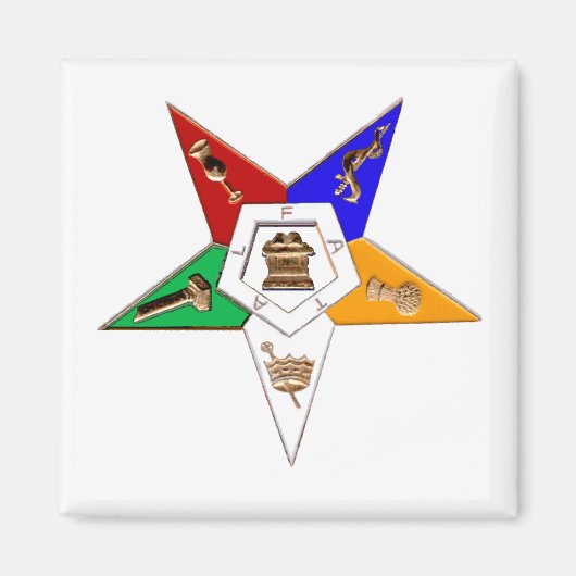 Eastern Star Magneet (Voorkant)