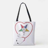 Eastern Star Nursing Tote Bag (Achterkant)
