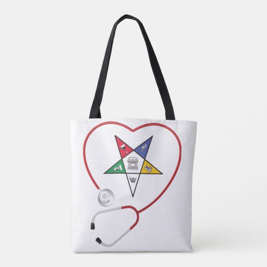 Eastern Star Nursing Tote Bag (Achterkant)