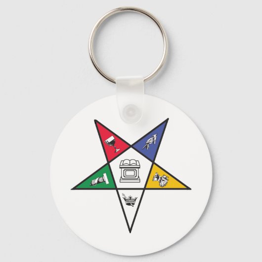Eastern Star Sleutelhanger (Voorkant)