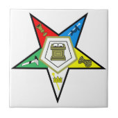 Eastern Star Tegeltje (Voorkant)