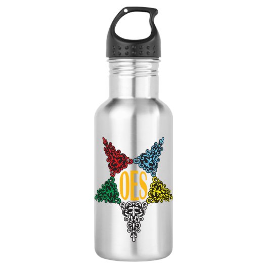 Eastern Star Water Bottle Waterfles (Voorkant)