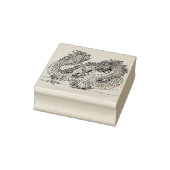 Eastern Style Pearl Dragon Rubberstempel (Stempel)