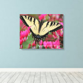 Eastern Swallowtail Canvas Afdruk (Insitu (Houten vloer))