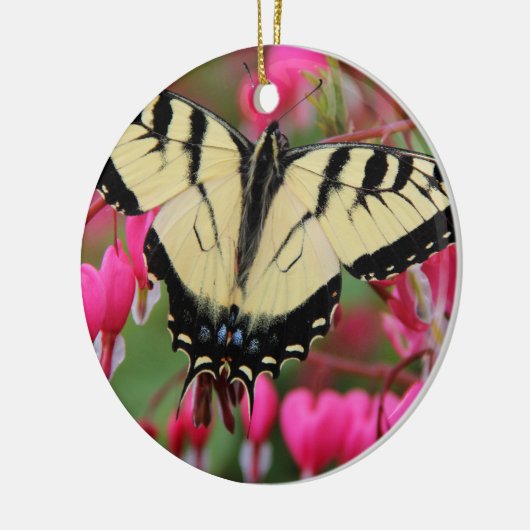 Eastern Swallowtail Keramisch Ornament (Links)