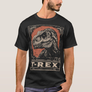 Eastern T-Rex portret van een dinosaurus T-shirt