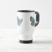 Eastern Tailed Blue Butterfly Travel Mug Reisbeker (Voorkant rechts)