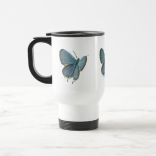 Eastern Tailed Blue Butterfly Travel Mug Reisbeker