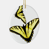 Eastern Tiger Swallowtail Butterfly Foto Keramisch Ornament (Rechts)