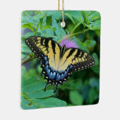 Eastern Tiger Swallowtail Butterfly Keramisch Ornament (Rechts)
