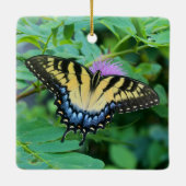 Eastern Tiger Swallowtail Butterfly Keramisch Ornament (Achterkant)