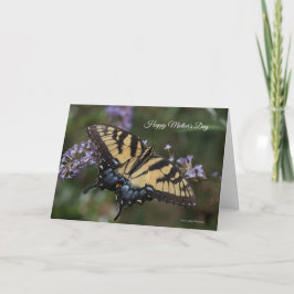 Eastern Tiger Swallowtail Moederdag Kaart