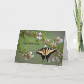 Eastern Tiger Swallowtail Moederdag Kaart (Voorkant)