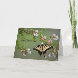 Eastern Tiger Swallowtail Moederdag Kaart
