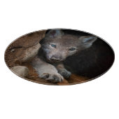 Eastern Timber Wolf Snijplank (Hoek)