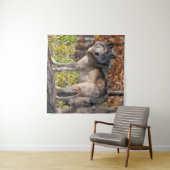 Eastern Timber Wolf Wandkleed (In Situ (horizontaal))