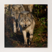 Eastern Timber Wolves Jigzaag Puzzle Legpuzzel (Verticaal)