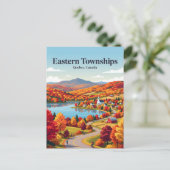 Eastern Townships Quebec, Canada Briefkaart (Staand voorkant)