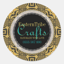 Eastern Tribal Sparkle Business Product Sticker