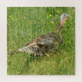 Eastern Wild Turkey Hen Puzzle Legpuzzel (Verticaal)