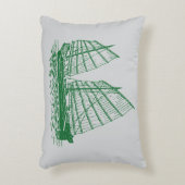 Eastern Winds Pillow - Tijdloze Junk Boat Accent Kussen (Voorkant(Verticaal))