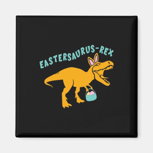 Eastersaurus Pasen Dinosaurus Cadeau Voor Tienerjo Magneet (Voorkant)