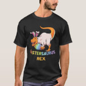 Eastersaurus Rex Easter Rex Dinosaur Bunny Kids Di T-shirt (Voorkant)