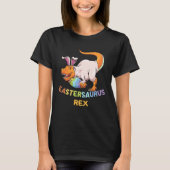 Eastersaurus Rex Easter Rex Dinosaur Bunny Kids Di T-shirt (Voorkant)