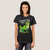 Eastersaurus Rex Funny Dinosaur Easter T Rex Bunny T-shirt (Voorkant volledig)
