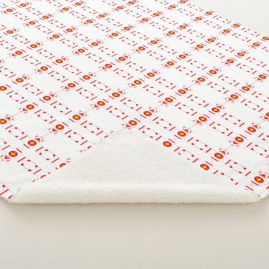 Eastface Sherpa Blanket Medium Sherpa Deken (3/4)