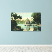 EastLake Park Scene Canvas Afdruk (Insitu (Houten vloer))