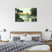 EastLake Park Scene Canvas Afdruk (Insitu (Slaapkamer))