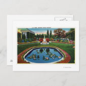 Eastman House Gardens Lily Pond Briefkaart (Voorkant / Achterkant)