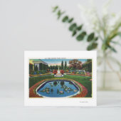 Eastman House Gardens Lily Pond Briefkaart (Staand voorkant)