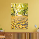 Eastmoreland in het najaar van het uitzicht van de canvas afdruk (Insitu (Woonkamer))