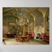 Eastnor Castle, Herefordshire: de tekening Poster (Voorkant)