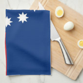 Easton city flag america Pennsylvania Theedoek (Quarter Fold)