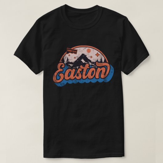 Easton, Connecticut T-shirt (Design voorkant)