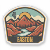 Easton, Illinois Sticker (Voorkant)
