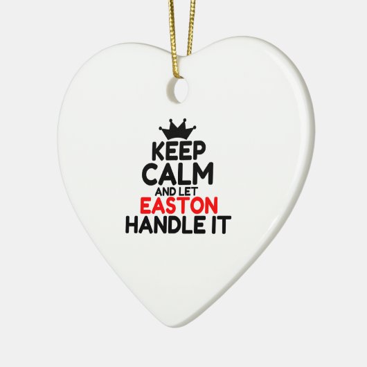 EASTON KERAMISCH ORNAMENT (Links)