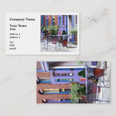 Easton PA - Buiten zitten Visitekaartje (Voorkant / Achterkant)