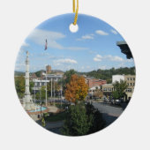 Easton PA Keramisch Ornament (Voorkant)